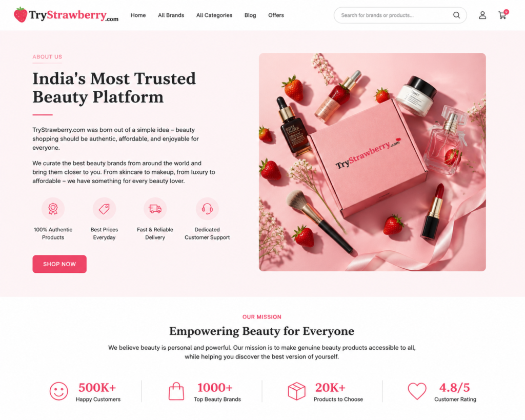 trystrawberry.com about us